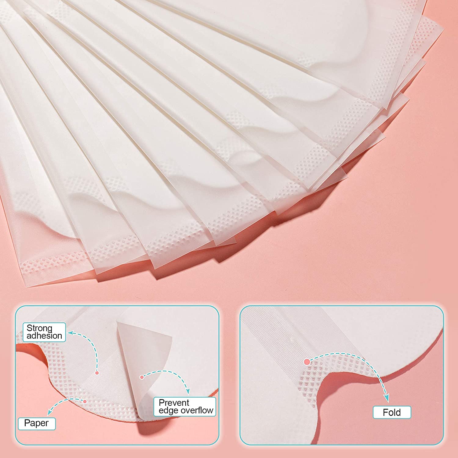 Unequetrend Disposable Underarm Sweat Pads for Women & Men - 20 Pcs, Comfortable & Odorless, Invisible Protection for Excessive Sweating - Perfect for Workouts, Business Meetings & Daily Wear
