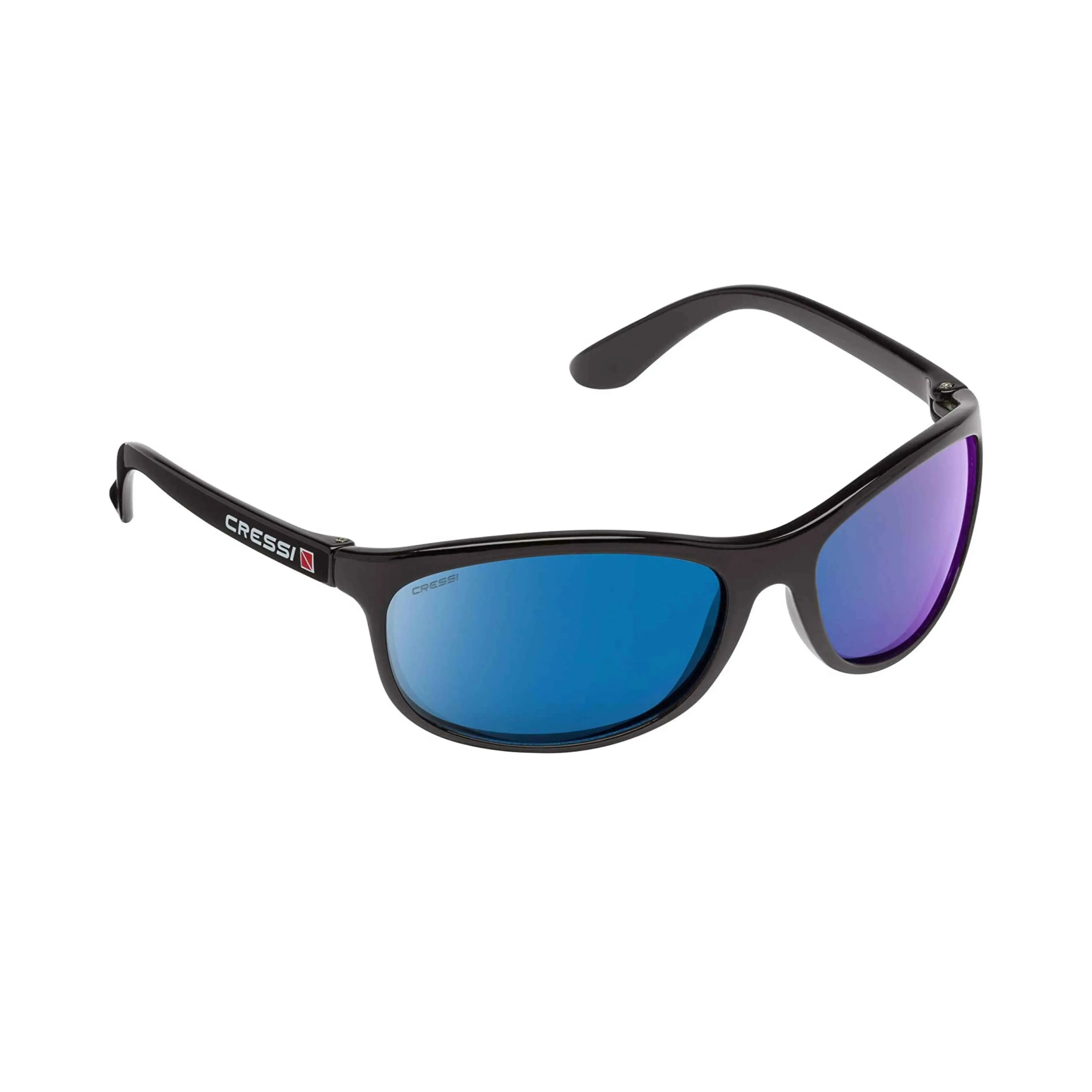 Black Mirrored Lens Blue