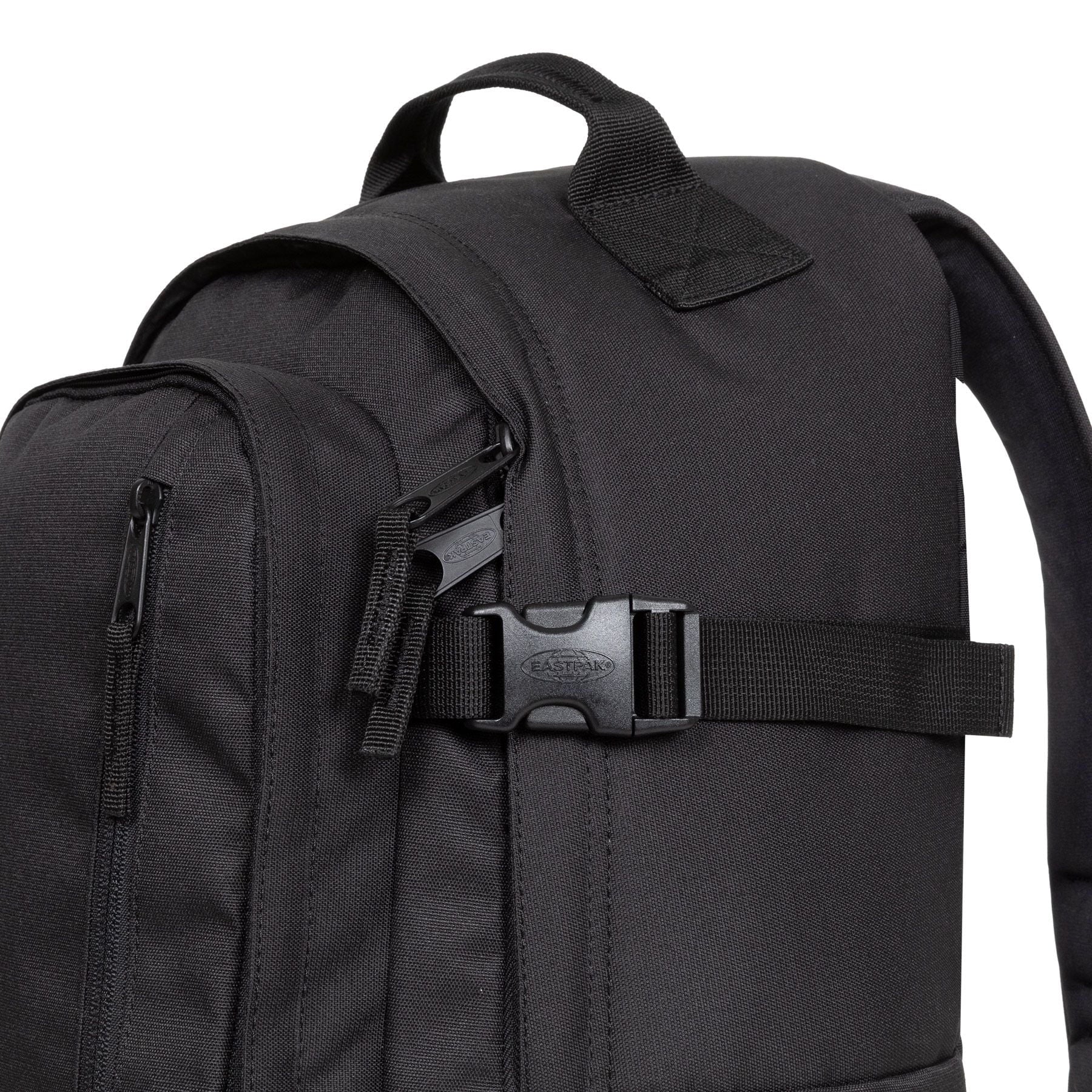 Eastpak Smallker CS Backpack - Mono Black 2, Lightweight & Durable School & Travel Backpack for Students & Professionals