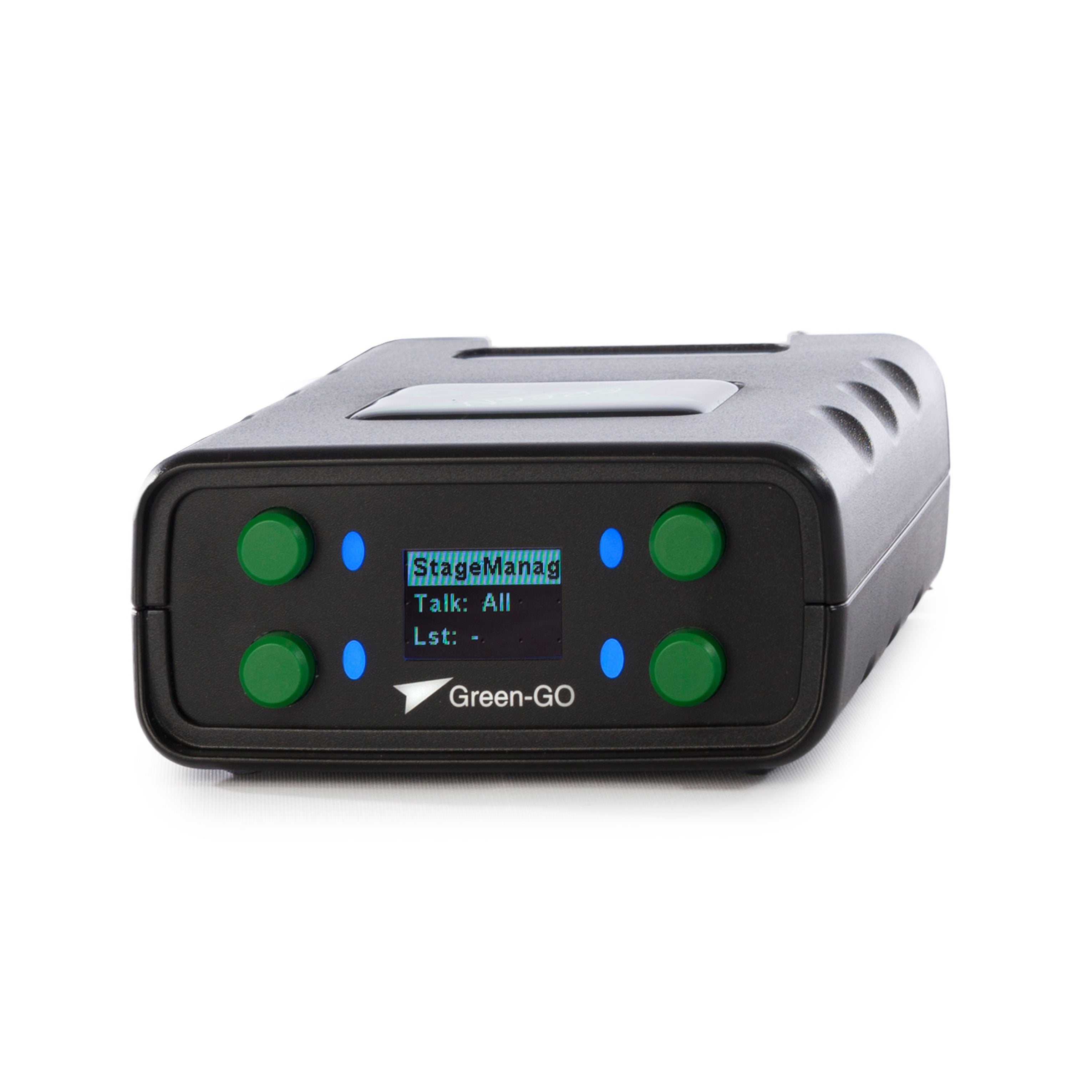 Green GO Radio Interface - Professional Wireless Intercom System for Live Events & Broadcast - Perfect for Film, Theater, and Studio Productions