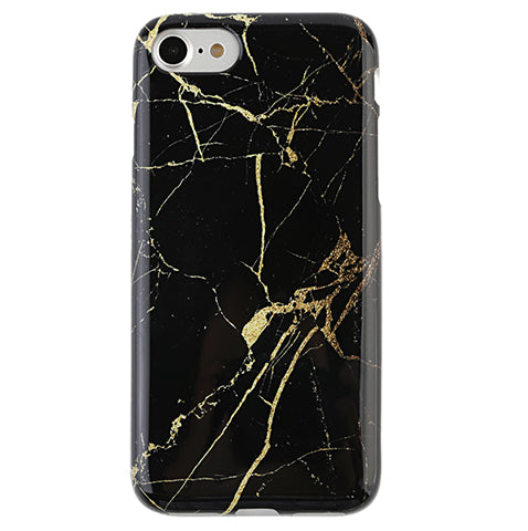 Elegant Black & Gold Marble iPhone Case - Premium Protective Cover with Slim Fit Design for iPhone [Model] - Perfect for Everyday Use, Office & Special Occasions