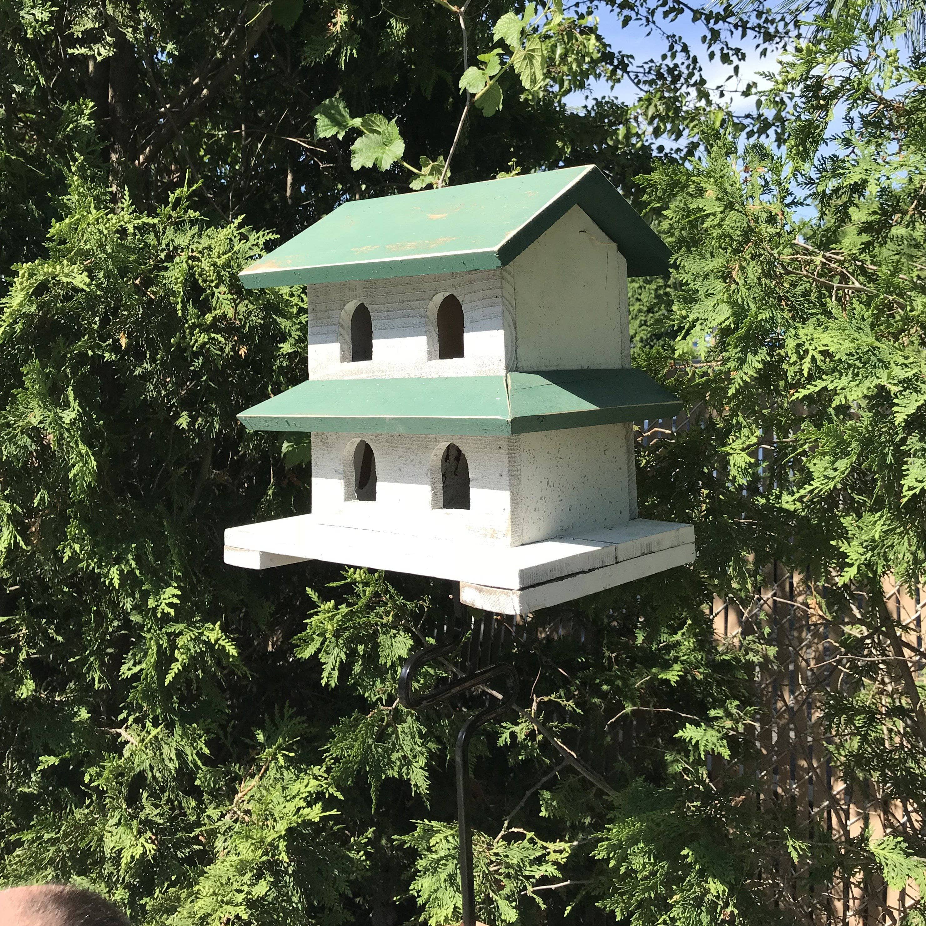 Hanwood Purple Martin Birdhouse - Durable Outdoor Bird House for Purple Martins - Perfect for Backyard, Garden, and Nature Lovers