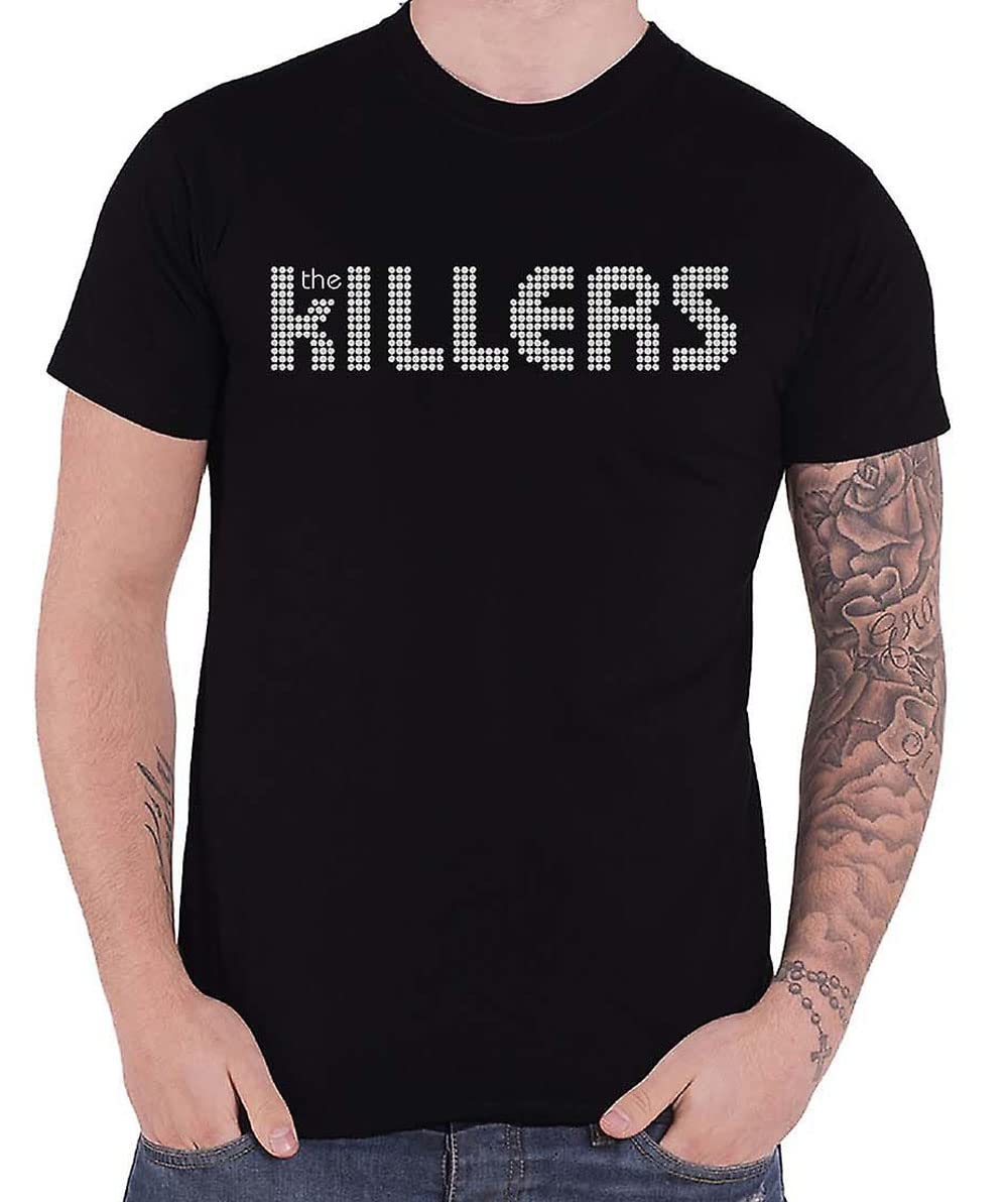 The Killers Logo Men's T-Shirt Black | Alstyle Apparel | Premium Cotton Band Tee for Concerts, Casual Wear & Fan Merchandise
