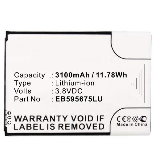 Synergy Digital High Capacity 3100mAh Li-ion Battery for Samsung Galaxy Phones - Compatible with EB595675LU & EB-L1J9LVD Models | Long-Lasting Power for Gaming, Streaming & Daily Use