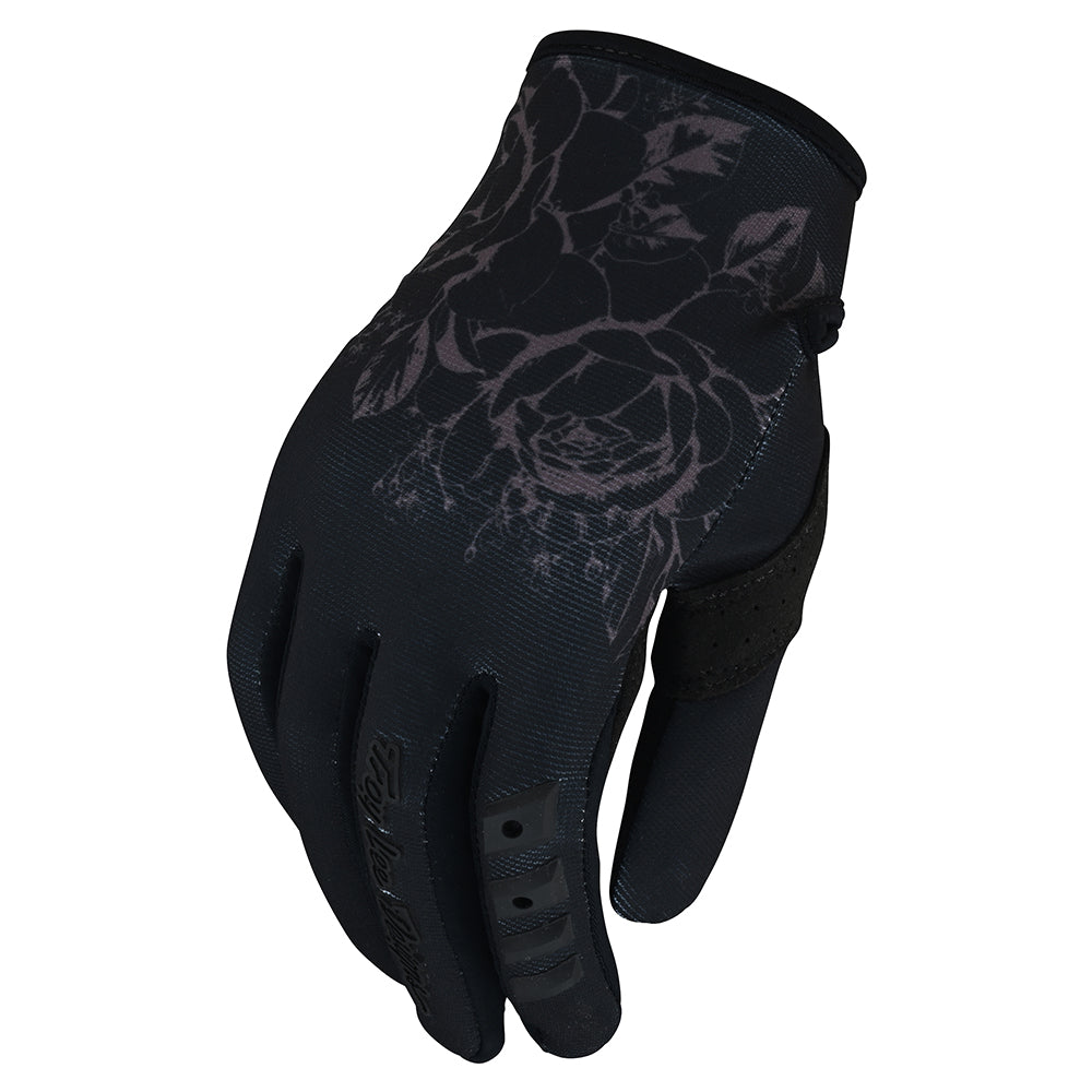 Women's GP Glove Floral Black - Fashionable Floral Print Gloves for Women - Perfect for Winter, Driving, and Outdoor Activities