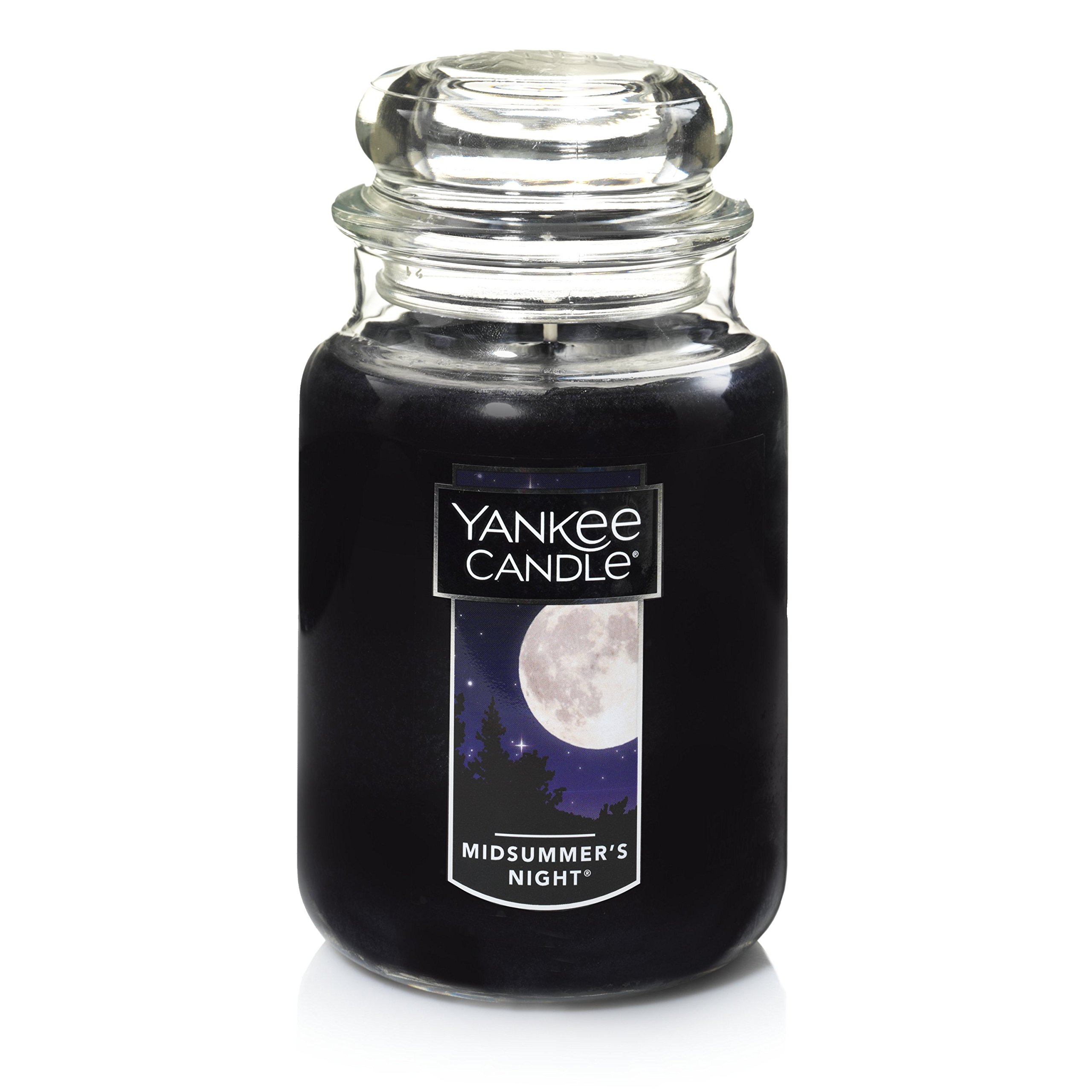 Yankee Candle Large Jar 22oz - Beach Walk & Midsummer's Night Scented Candles for Home, Relaxation & Romantic Ambiance