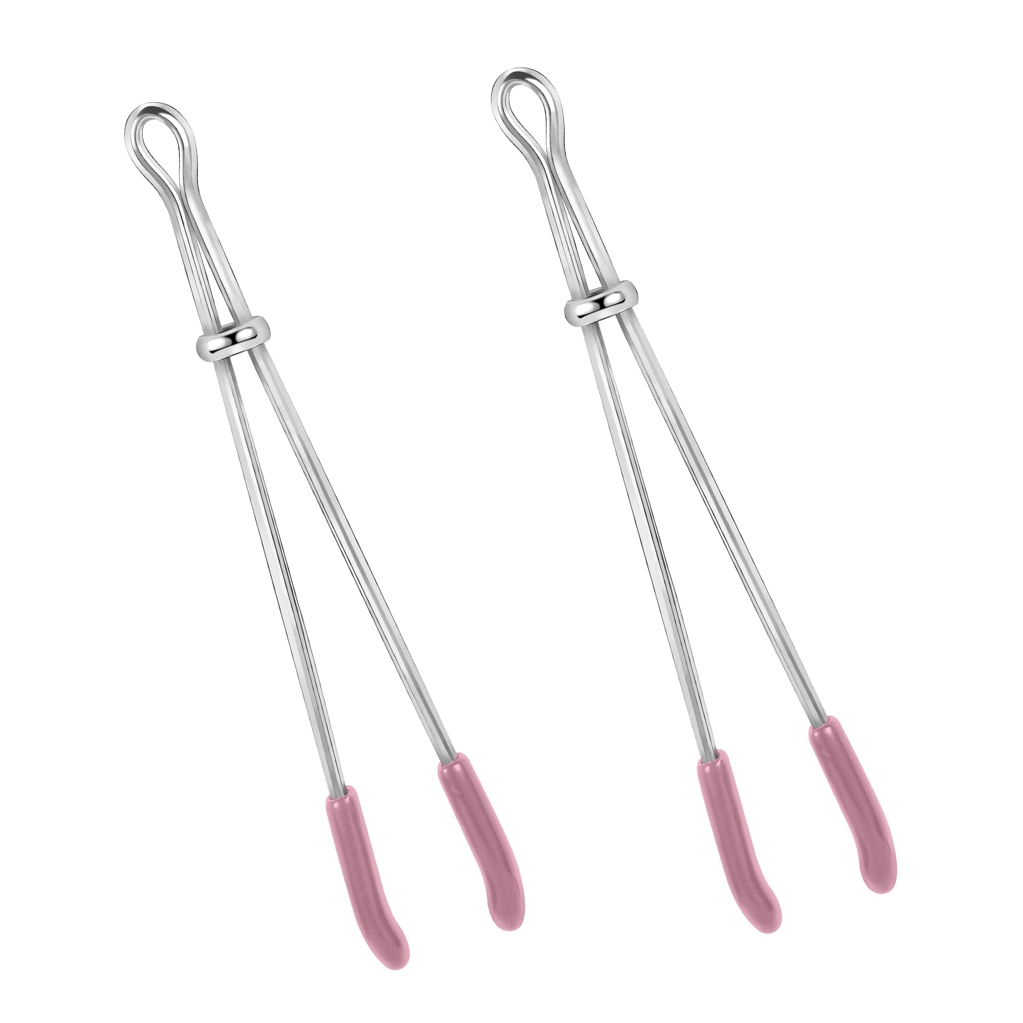 Stainless Steel Adjustable Non-Piercing Body Clamp for Women - Faux Body Jewelry Ring Clip - Perfect for Belly Button, Nose, Ear & Costume Accessories
