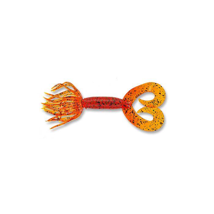 196 - Pumpkin w/ Large Black & Small Green