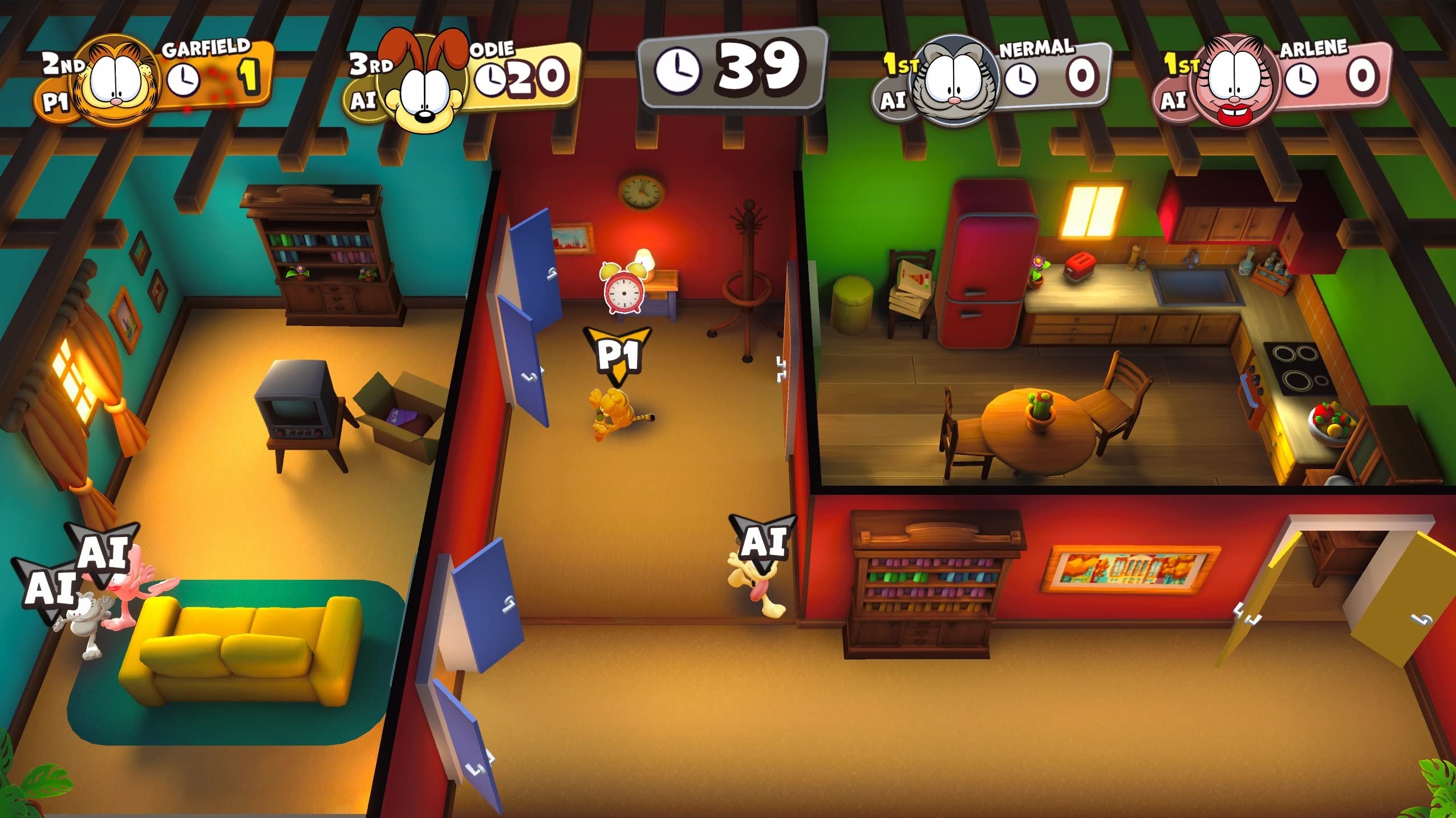 Garfield Lasagna Party Game for PS5 | Fun Family-Friendly Adventure | Perfect for Game Nights & Kids Entertainment