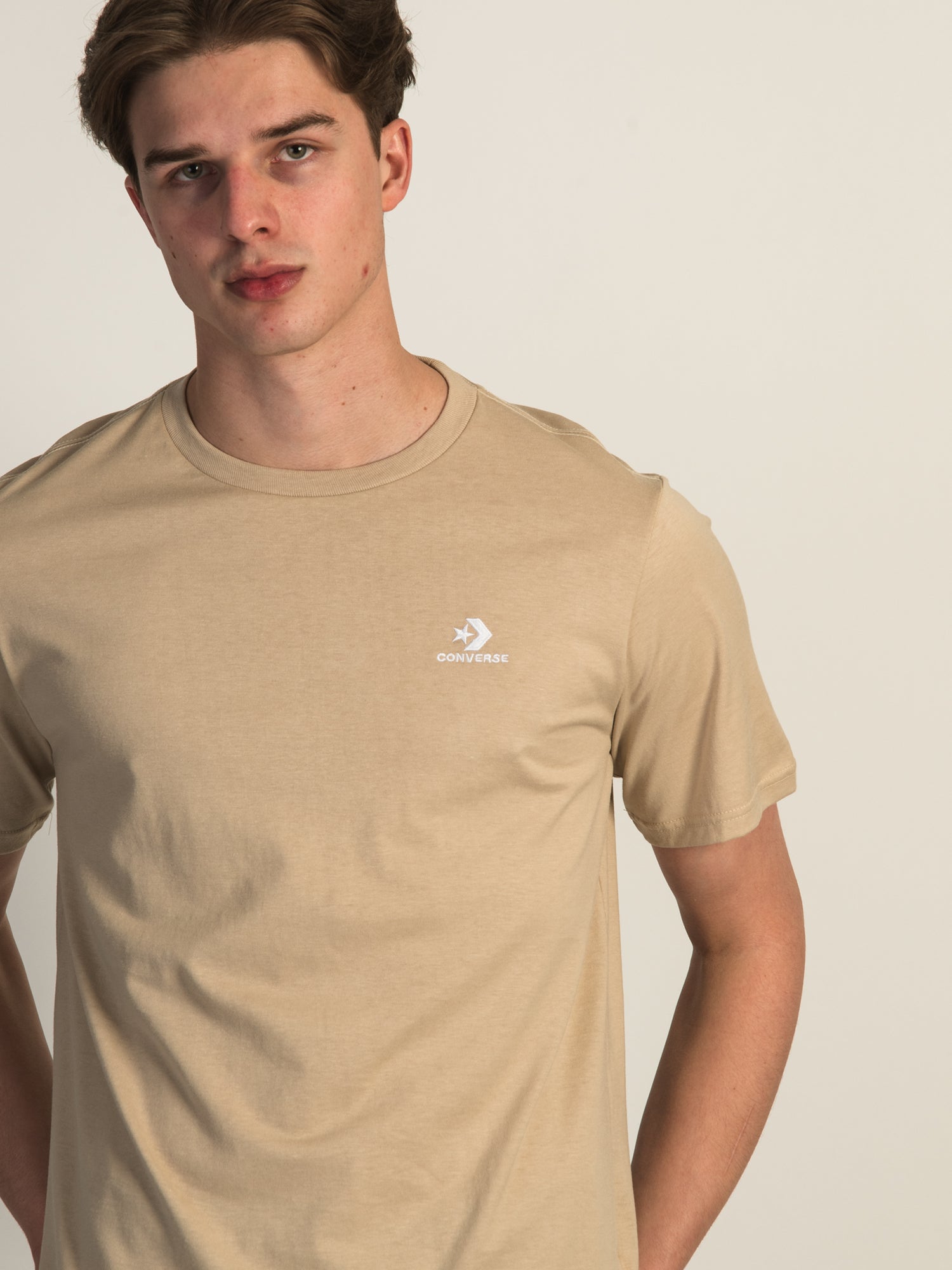Converse Embroidered Star Chevron T-Shirt for Men & Women - Casual Graphic Tee for Streetwear & Everyday Outfits