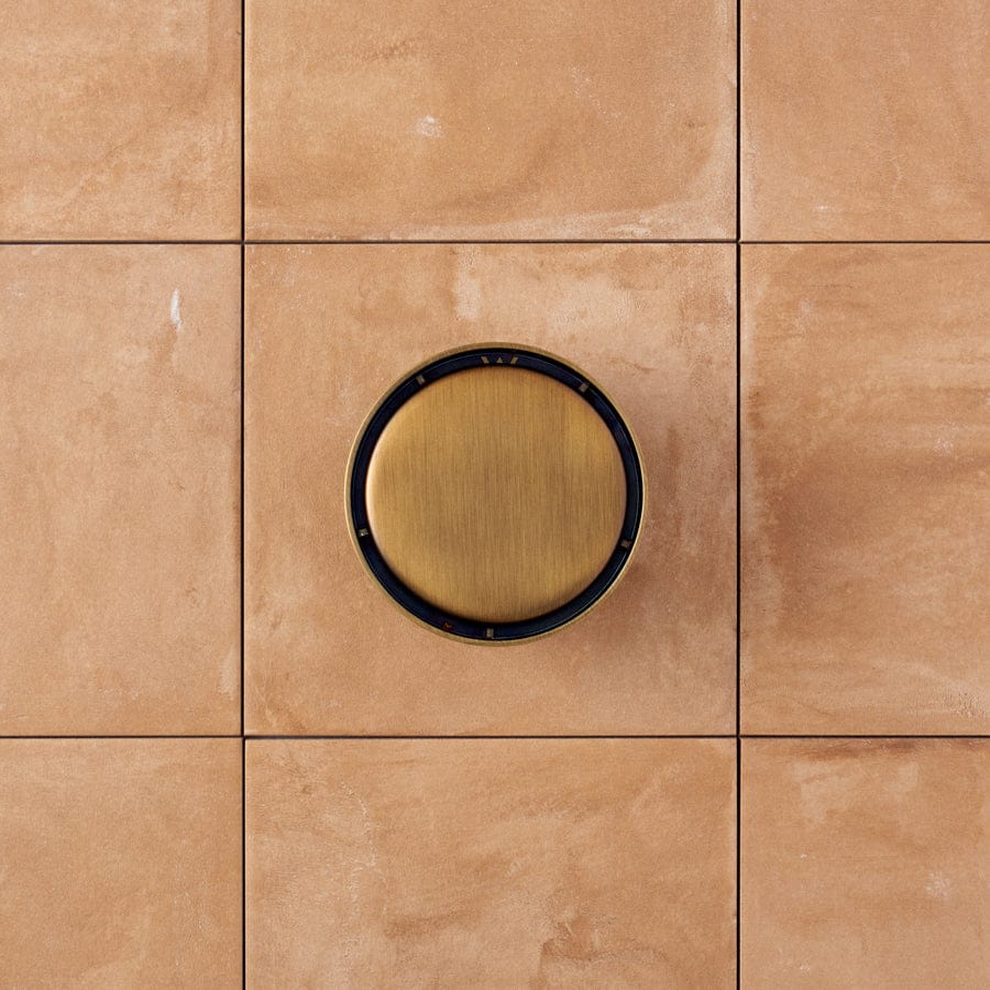 Antique Brass Round Tile Insert Floor Waste Drain - Perfect for Bathroom, Shower, and Kitchen Renovations