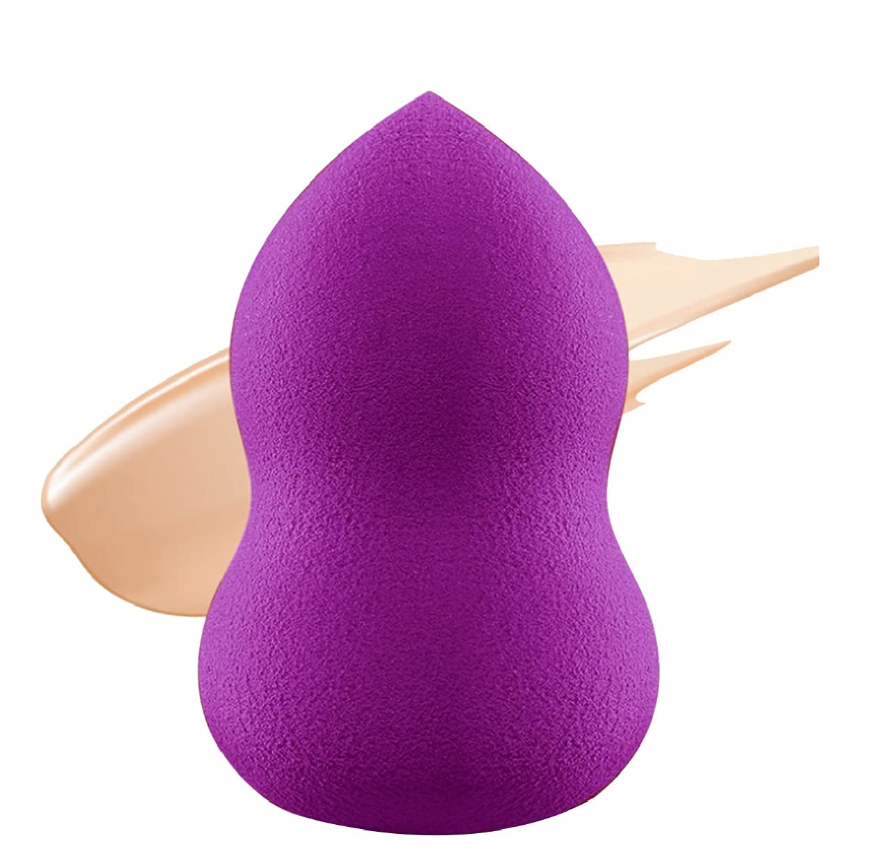 Colors Queen 3-Piece Professional Makeup Sponge Set - Beauty Blender for Flawless Foundation Application (Multicolor) | Perfect for Liquid, Cream & Powder Cosmetics | Home & Travel Makeup Essentials