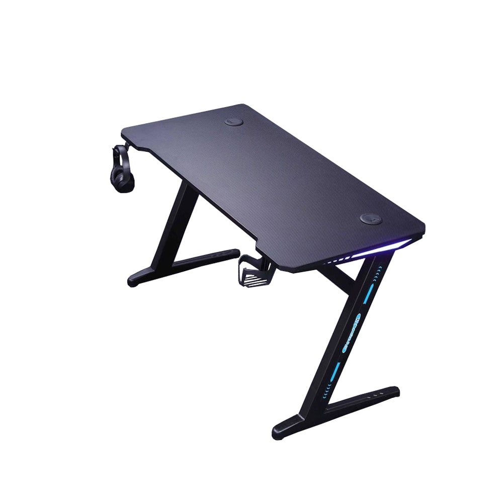 120cm Gaming Desk with K-Shaped Legs - Ergonomic PC Computer Desk for Home & Office, Racing Style Design - Perfect for Gaming, Work & Study Setup