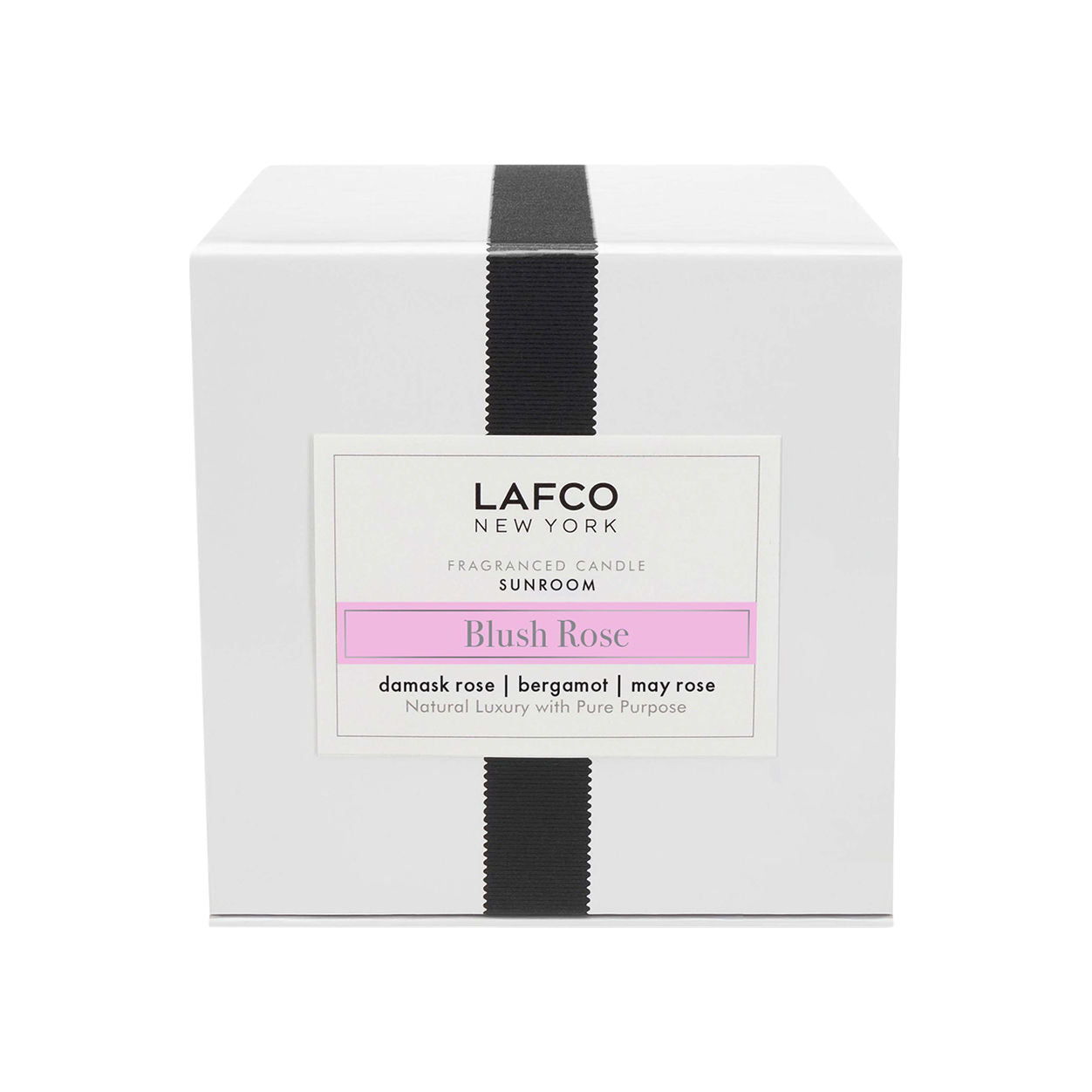 Blush Rose Signature Scented Candle - Handmade Soy Wax Candle for Home, Romantic Gifts, Wedding Decor & Relaxation