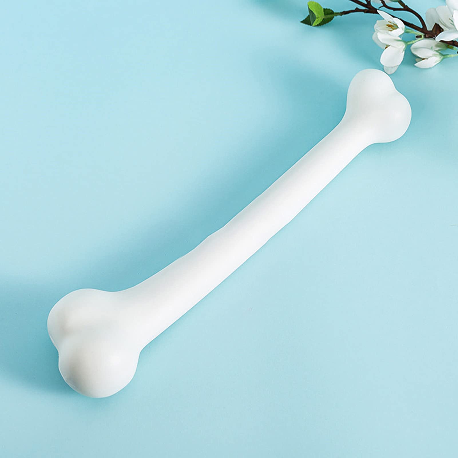 Realistic Plastic Halloween Bones Prop - Fake Skeleton Bones Decor for Spooky Party, Haunted House & Themed Events - Perfect for DIY Costumes & Photo Booths