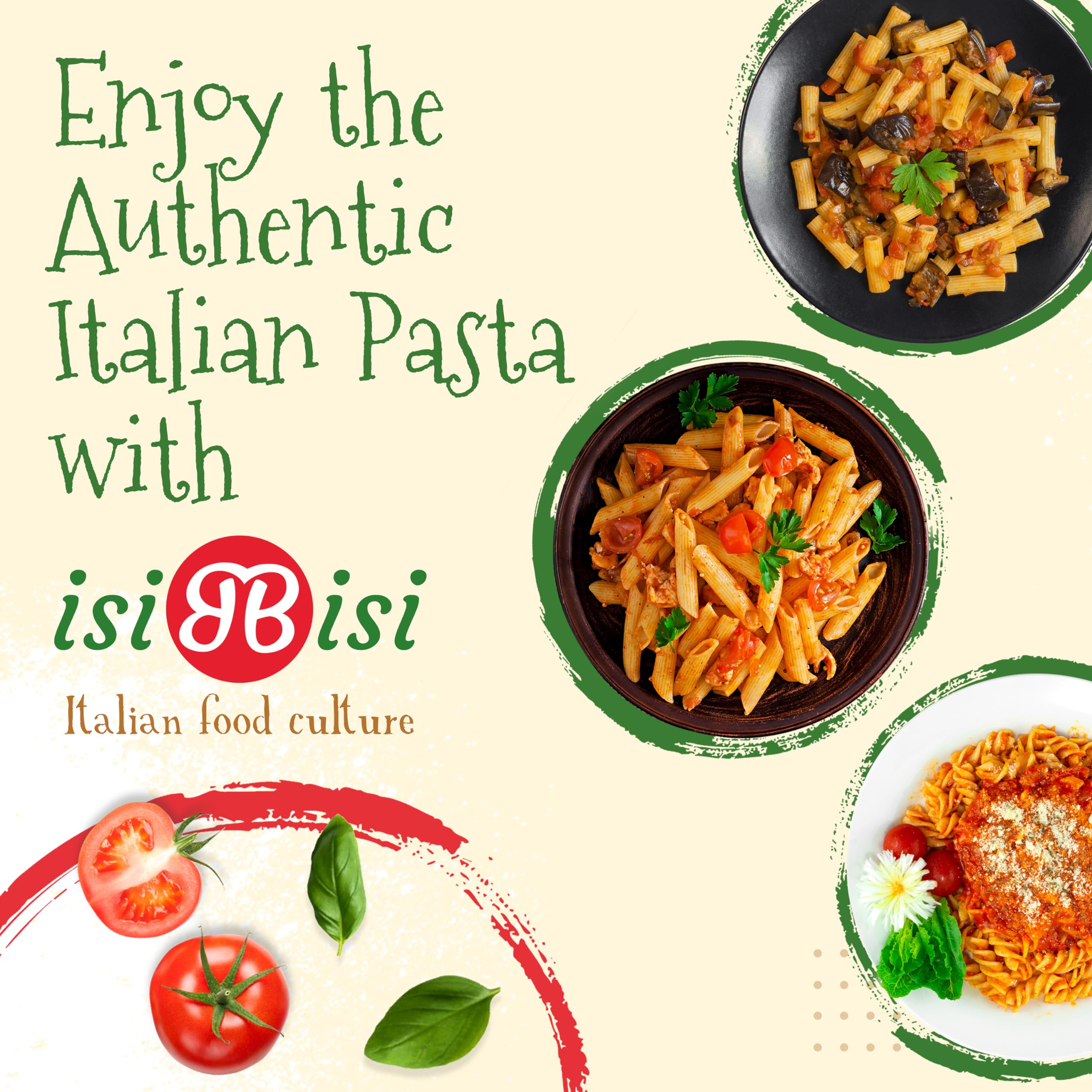 Authentic Italian Pasta Sampler - Penne, Rigatoni & Spirali Noodles - Non-GMO Vegan Pasta Made with Corn & Rice Flour - Artisanal Bulk Pasta from Italy (6 Pack) - Perfect for Italian Dinners, Vegan Meals & Gourmet Cooking