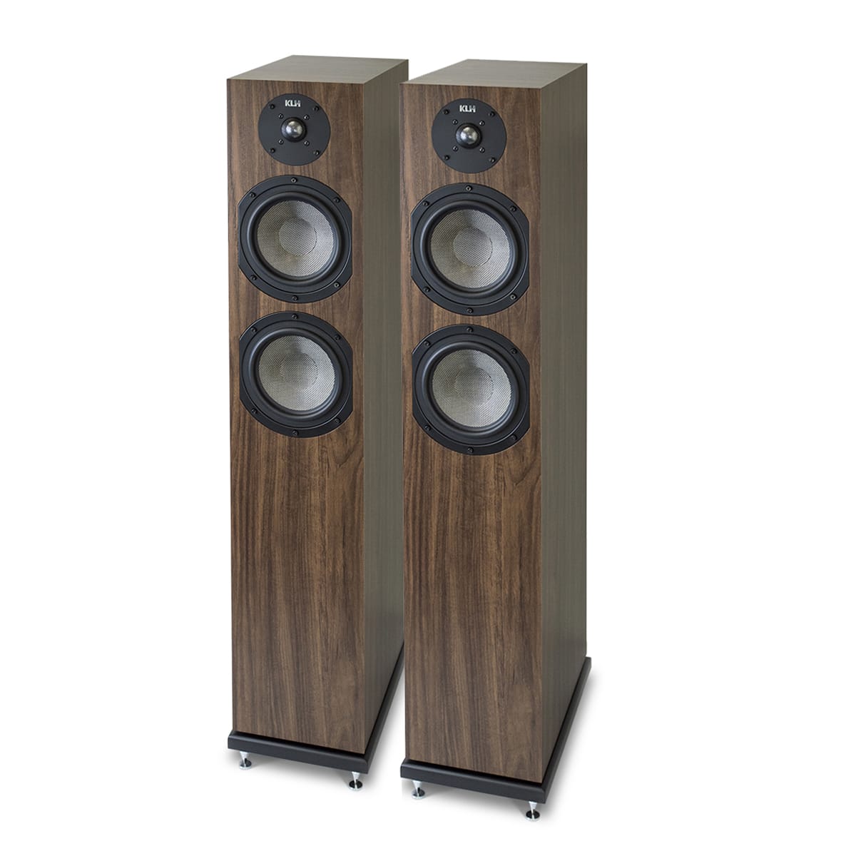 KLH Concord Floorstanding Loudspeaker - High Performance Home Audio Speaker for Immersive Music & Movie Experience - Perfect for Living Room, Home Theater & Audiophile Setup
