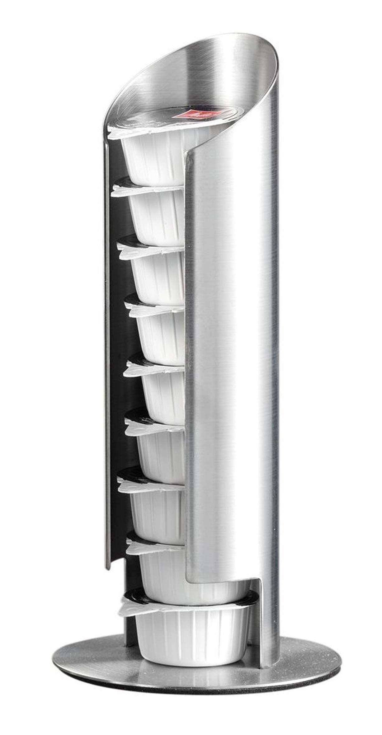 Esmeyer 400-1657 Stainless Steel Milk Tin Dispenser - Perfect for Coffee Shops, Restaurants & Home Use - Portion Control Milk Pourer for Baristas & Beverage Service