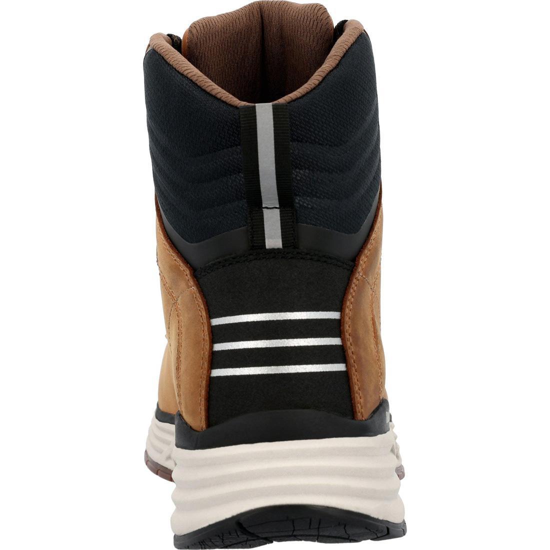 DuraBlend Composite Safety Toe Waterproof Work Boots for Men - Slip Resistant, Comfortable & Lightweight for Construction, Hiking & Outdoor Work
