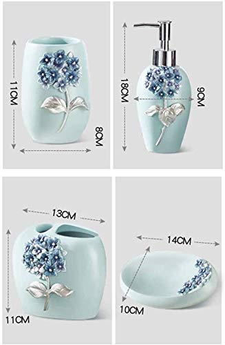 Premium Ceramic Bathroom Accessories Set - Glass Soap Dispenser & Toothbrush Holder, Nordic Light Luxury Style for Modern Bathroom Decor - Perfect for Home, Hotel, and Spa Use