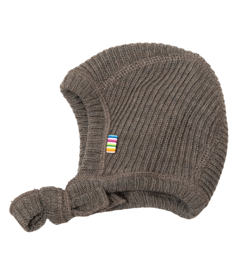 Joha Nutty Melange Merino Wool Knitted Baby Hat - Soft & Warm Newborn Beanie for Boys & Girls - Perfect for Winter, Outdoor & Photo Shoots