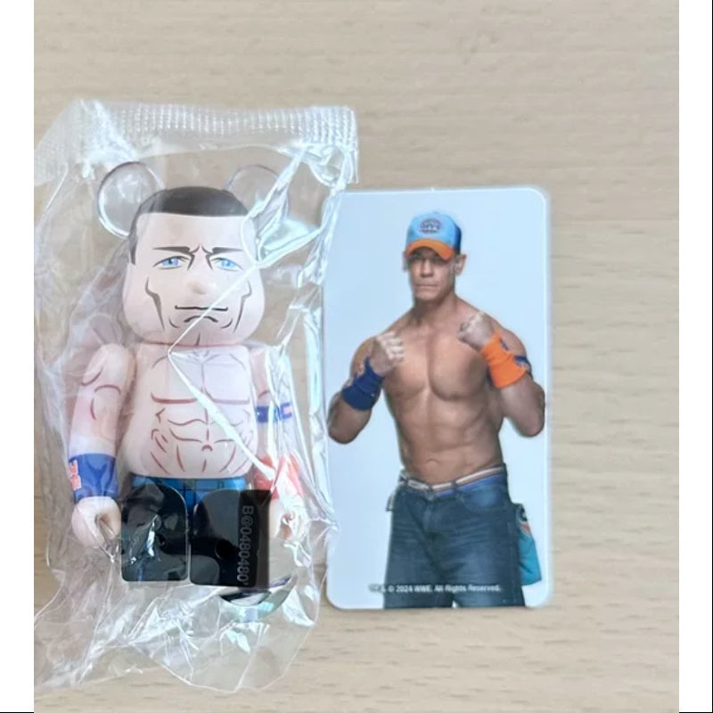 Bearbrick Series 48 Artist Secret John Cena 100% Collectible Figure - Limited Edition Vinyl Art Toy for Display & Gifting | Perfect for Home Decor, Office Collection, and Anime Fans