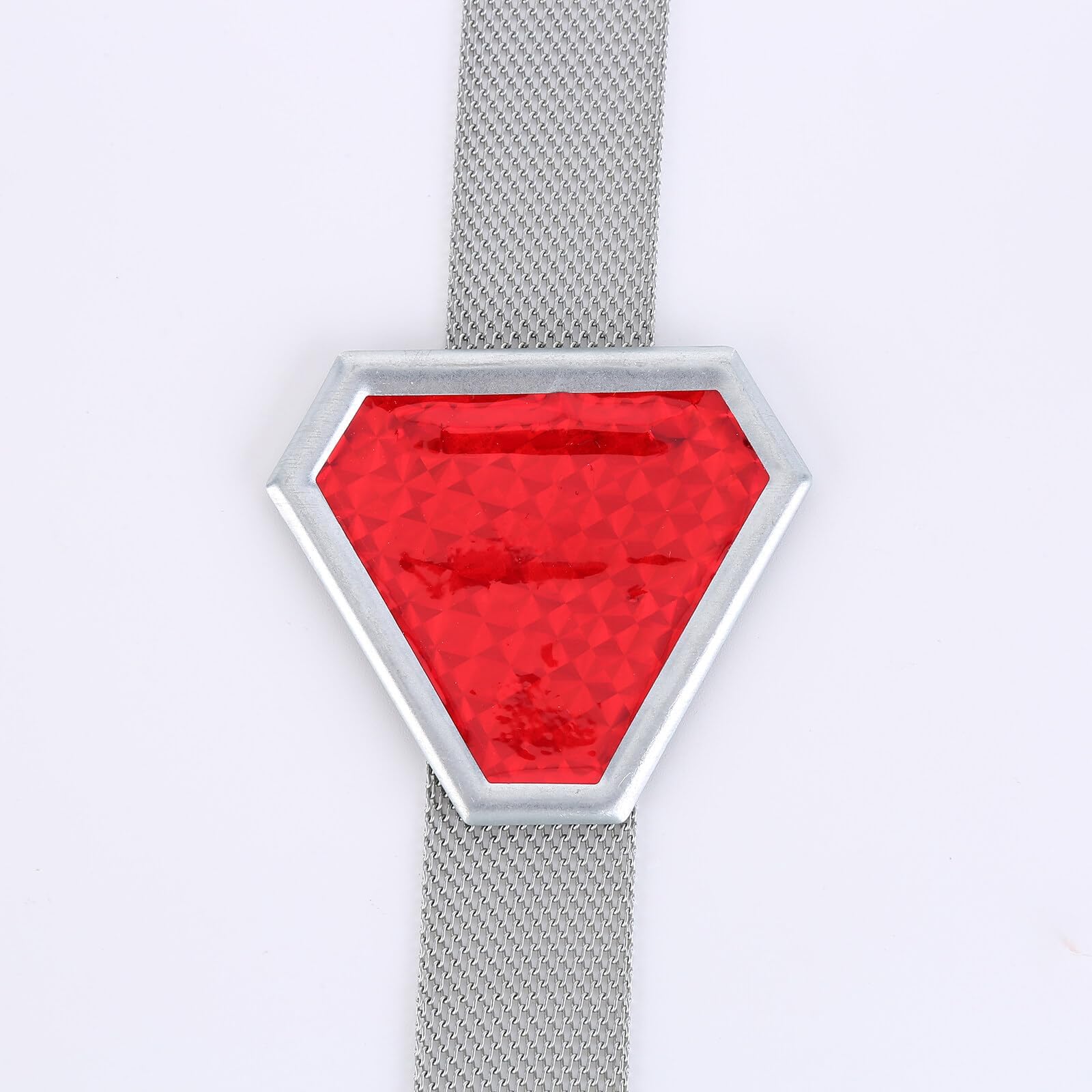 Red Universal Anti-Static Car Grounding Strap with Reflective Strip - Metal Vehicle Electrostatic Earth Belt for Cars, Trucks & SUVs - Prevent Static Shock & Improve Road Safety