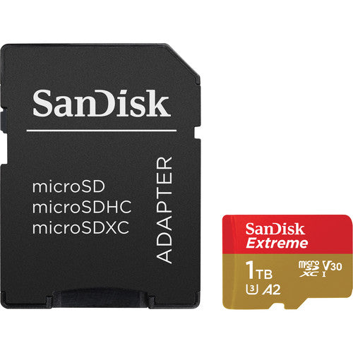 High-Speed 128GB MicroSD Card - V30, U3, C10, A2, UHS-I - 160MB/s Read, 90MB/s Write - Includes SD Adapter - Perfect for 4K Video, Smartphones, Drones & Action Cameras