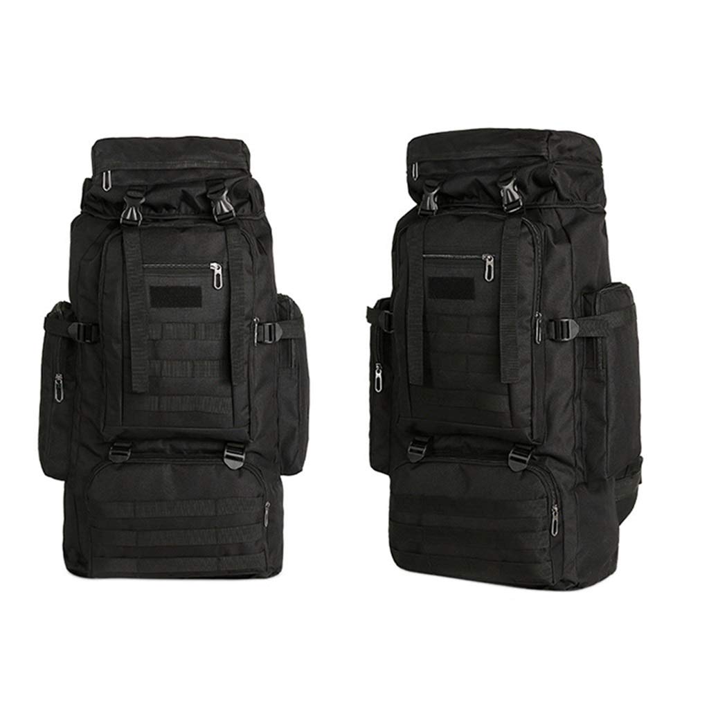 **GANN Durable Waterproof Nylon Mountaineering Backpack - Large Capacity Hiking Rucksack for Men & Women - Perfect for Trekking, Camping & Outdoor Adventures (Color: Color 2)**