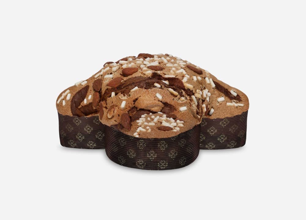Fiasconaro Dolce & Gabbana Italian Easter Panettone Cake with Sicilian Almonds - Limited Edition Collectible Tin, 750g (26.5oz) - Perfect for Easter Gifts, Holiday Desserts & Italian Food Lovers