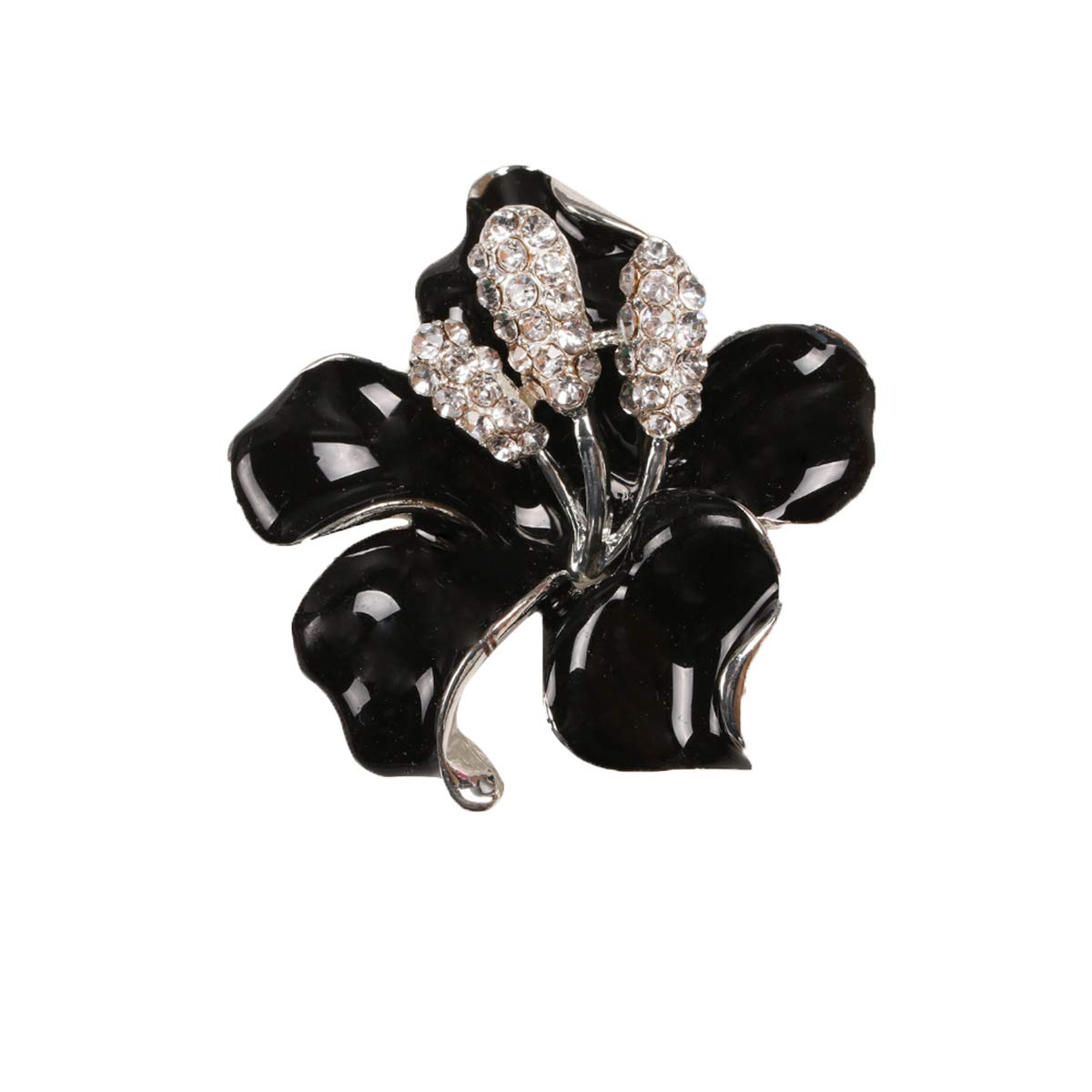 Seven Wolves Rhinestone Brooch Pin for Women - Wedding & Party Accessory