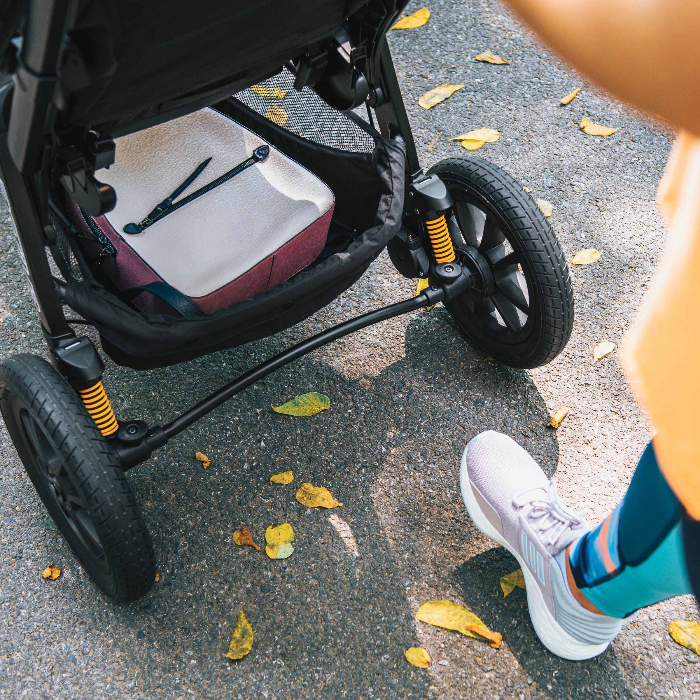 Chicco Activ3 Jogging Stroller Travel System - Lightweight All-Terrain Baby Stroller with Car Seat | Perfect for Running, Walking & Travel