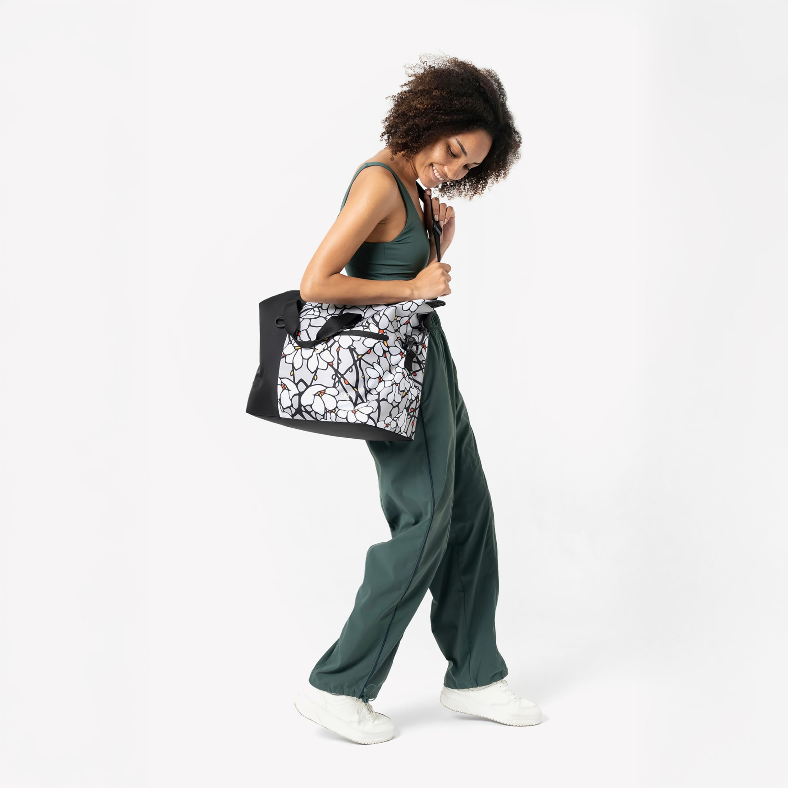 Sherpani Sola Women's Travel Duffle Bag - Carry-On Weekender with Luggage Pass-Through for Air Travel
