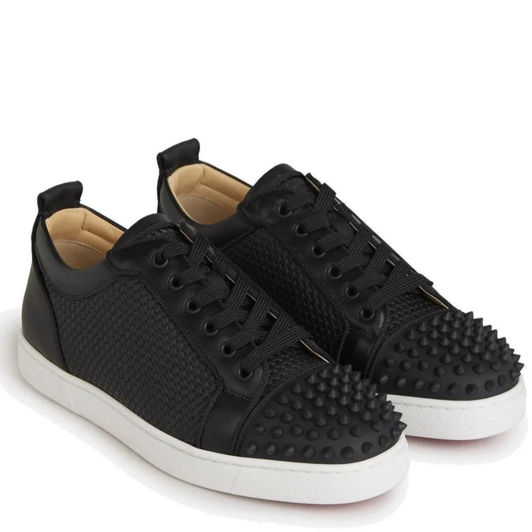 Christian Louboutin Black Orlato Spike Heels - Luxury Women's High Heel Pumps with Studded Details | Perfect for Evening Parties, Weddings & Special Occasions