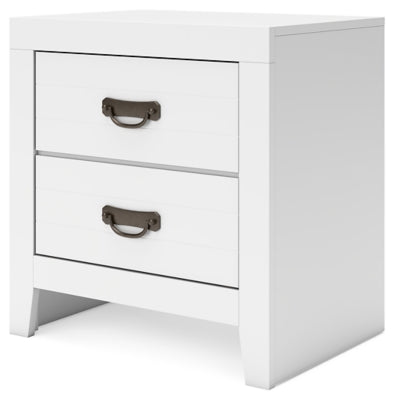 Binterglen Nightstand - Modern Bedside Table with Storage Drawer, Wooden End Table for Bedroom, Living Room, or Office - Perfect for Small Spaces & Home Decor