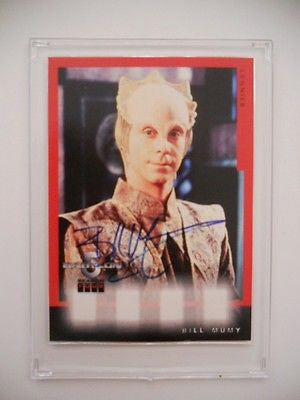 Authentic 1997 Babylon 5 Bill Mumy Autograph Insert Card - Rare Collectible for Sci-Fi Fans & Memorabilia Enthusiasts - Perfect for Display, Trading, and Gifting