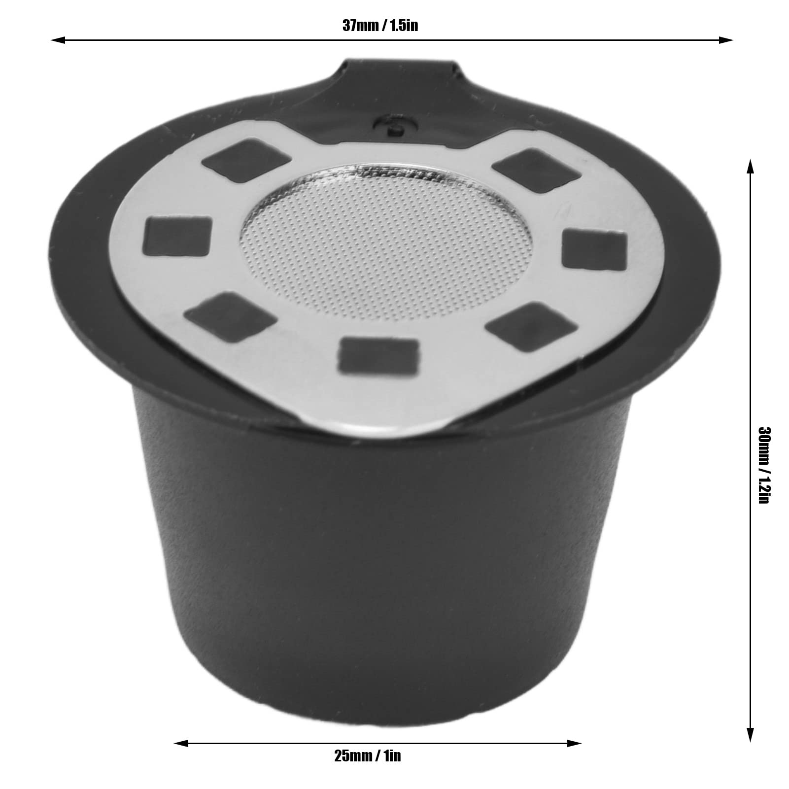 Stainless Steel Reusable Coffee Filters for Keurig K-Cups - Eco-Friendly Refillable Coffee Capsule Compatible with Most Coffee Machines (Chrome) | Perfect for Home, Office & Camping Use