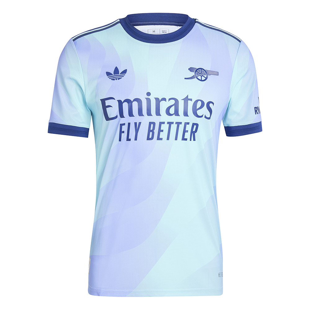 Adidas Arsenal FC 24/25 Third Short Sleeve Jersey - Authentic Football Soccer Shirt for Men - Perfect for Match Day, Training & Fan Support