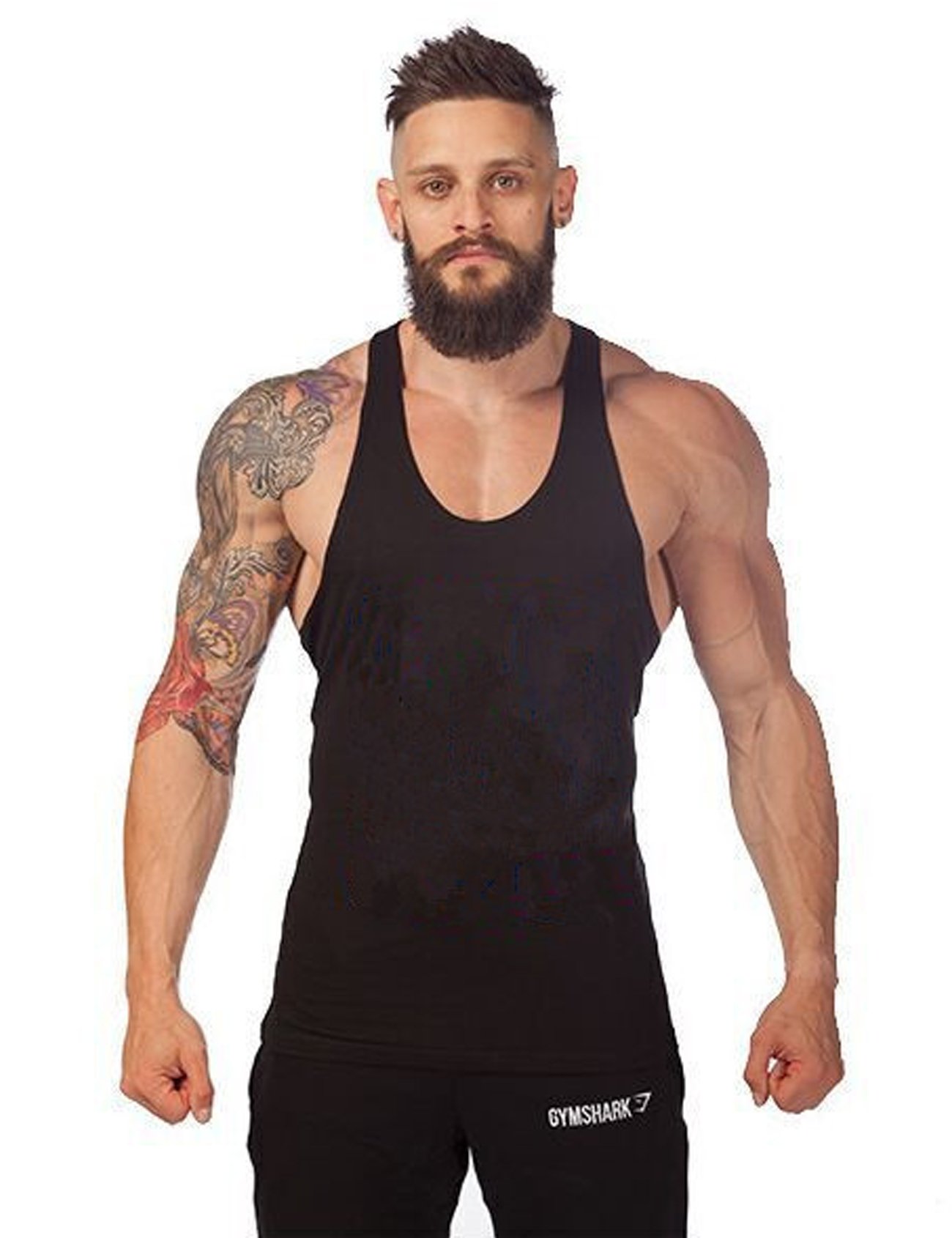 Letuwj Men's Racerback Tank Top - Breathable Sleeveless Muscle Shirt for Gym & Workout - Summer Athletic Wear for Running, Fitness & Casual Style