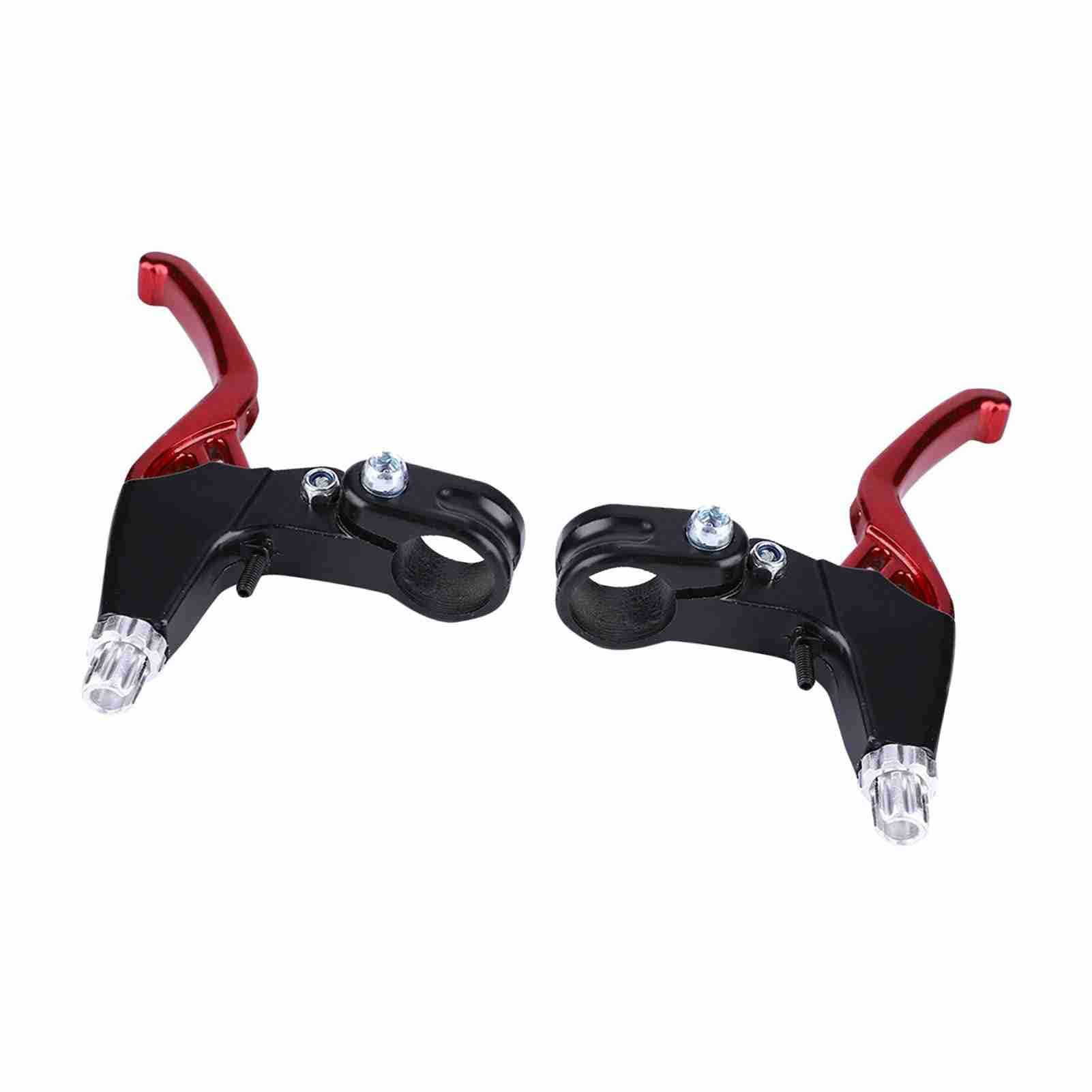 VGEBY1 Bike Brake Lever - 4 Color Aluminum Alloy Bicycle Brake Handle for Mountain/Road/Folding Bikes (Red) | Durable & Lightweight for Smooth Braking on Any Terrain