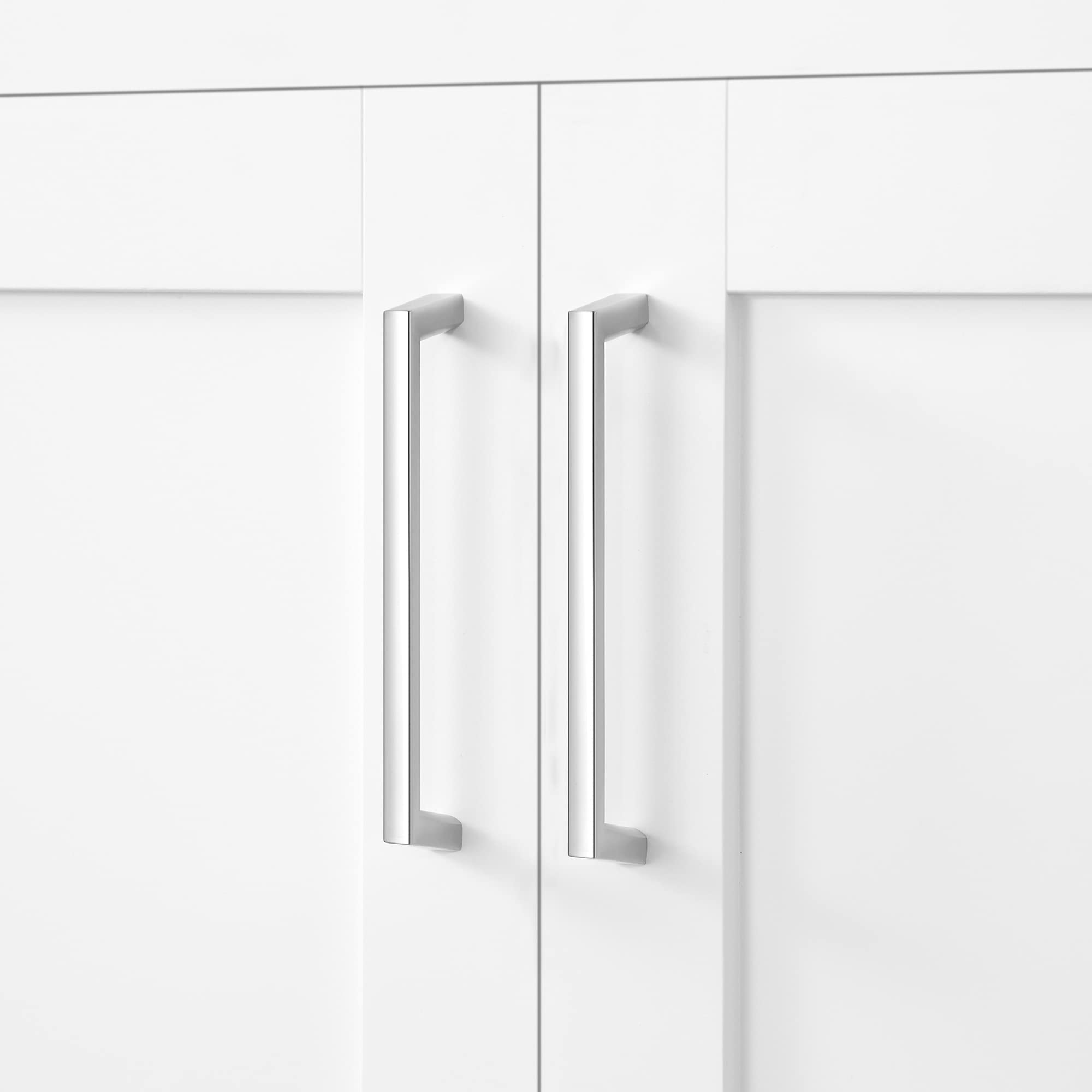 OVE Decors Maya 72 Inch White Bathroom Vanity with Carrara Marble Countertop - Modern Double Sink Vanity for Master Bathroom & Powder Room