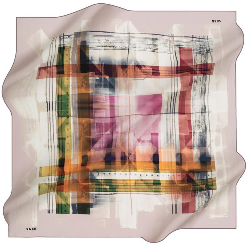 Aker Chris Women's Silk Scarf No. 91 - Elegant Fashion Accessory for Parties, Weddings & Office Wear