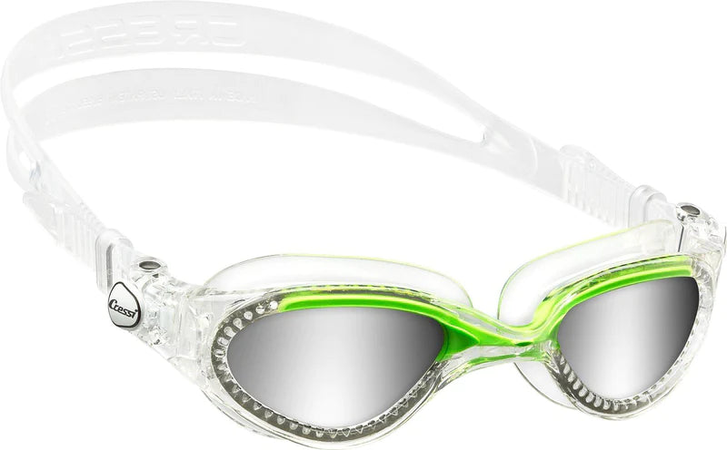 Cressi Flash Swimming Goggles - Anti-Fog UV Protection Swim Goggles for Adults & Kids - Perfect for Pool, Beach & Open Water Swimming