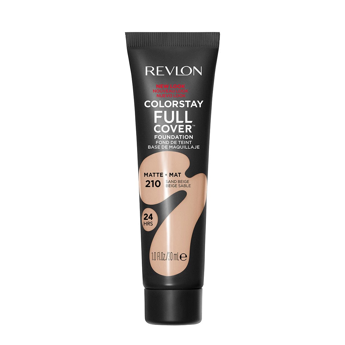 Revlon ColorStay Full Cover Liquid Foundation - Sand Beige 30ml, Long-Lasting Full Coverage Makeup for Flawless Skin | Perfect for Daily Wear, Special Occasions & Photography