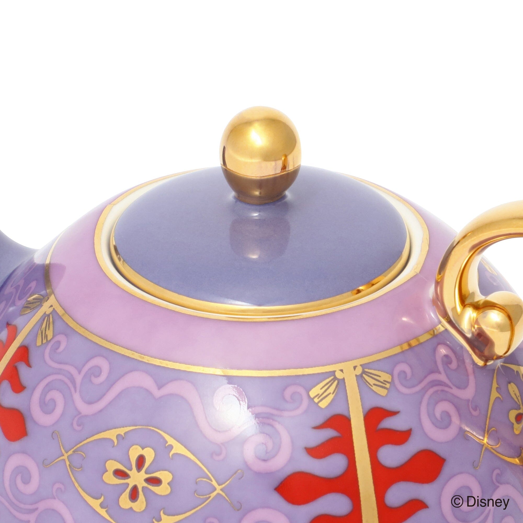 Disney Aladdin Magic of Chemistry Tea Set - Ceramic Teapot with Cup for One - Perfect for Kids Tea Parties, Disney Themed Gifts & Collectibles