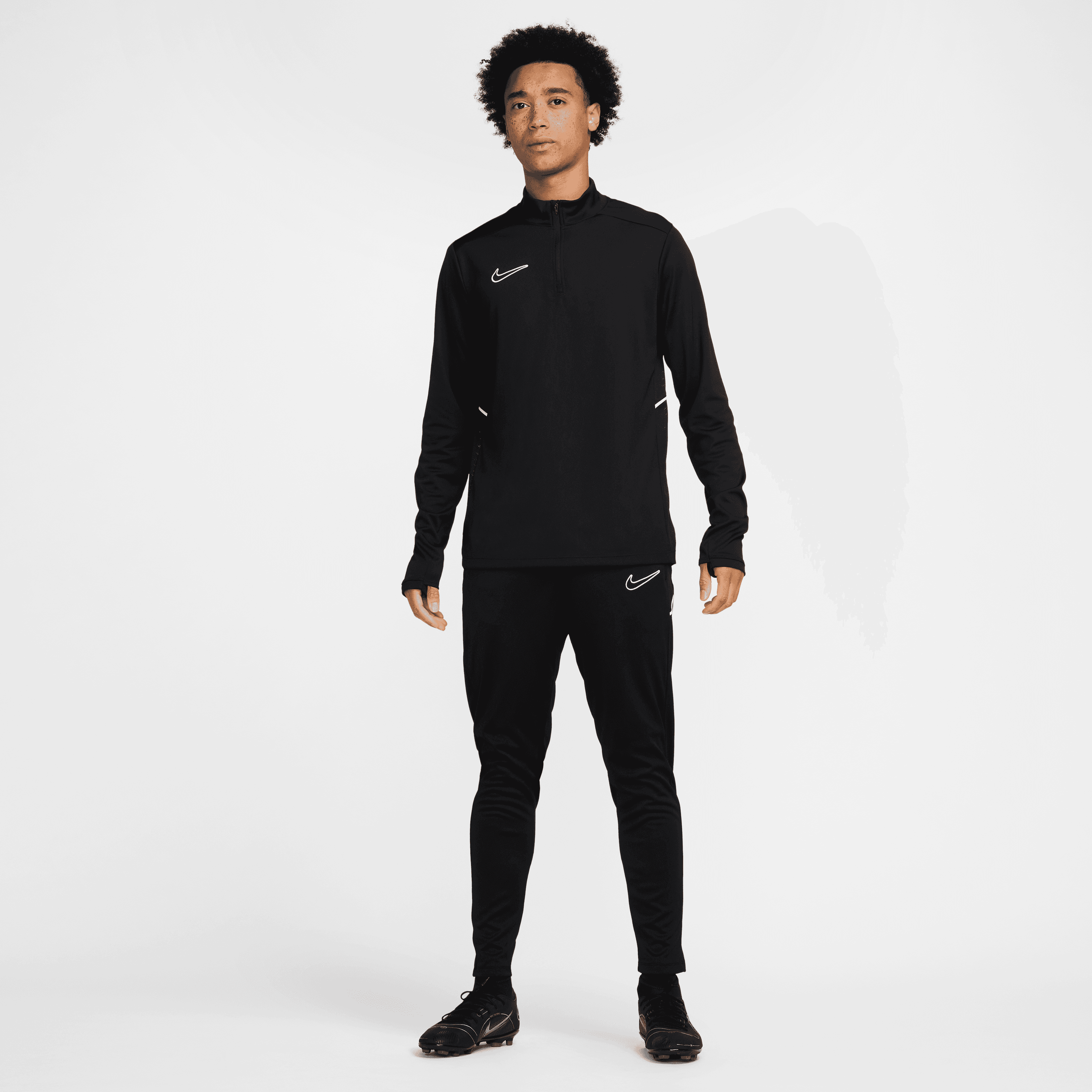 Nike Dri-FIT Academy 25 Training Pants for Men - Moisture-Wicking Workout Pants in Black/White - Perfect for Gym, Running & Sports Activities