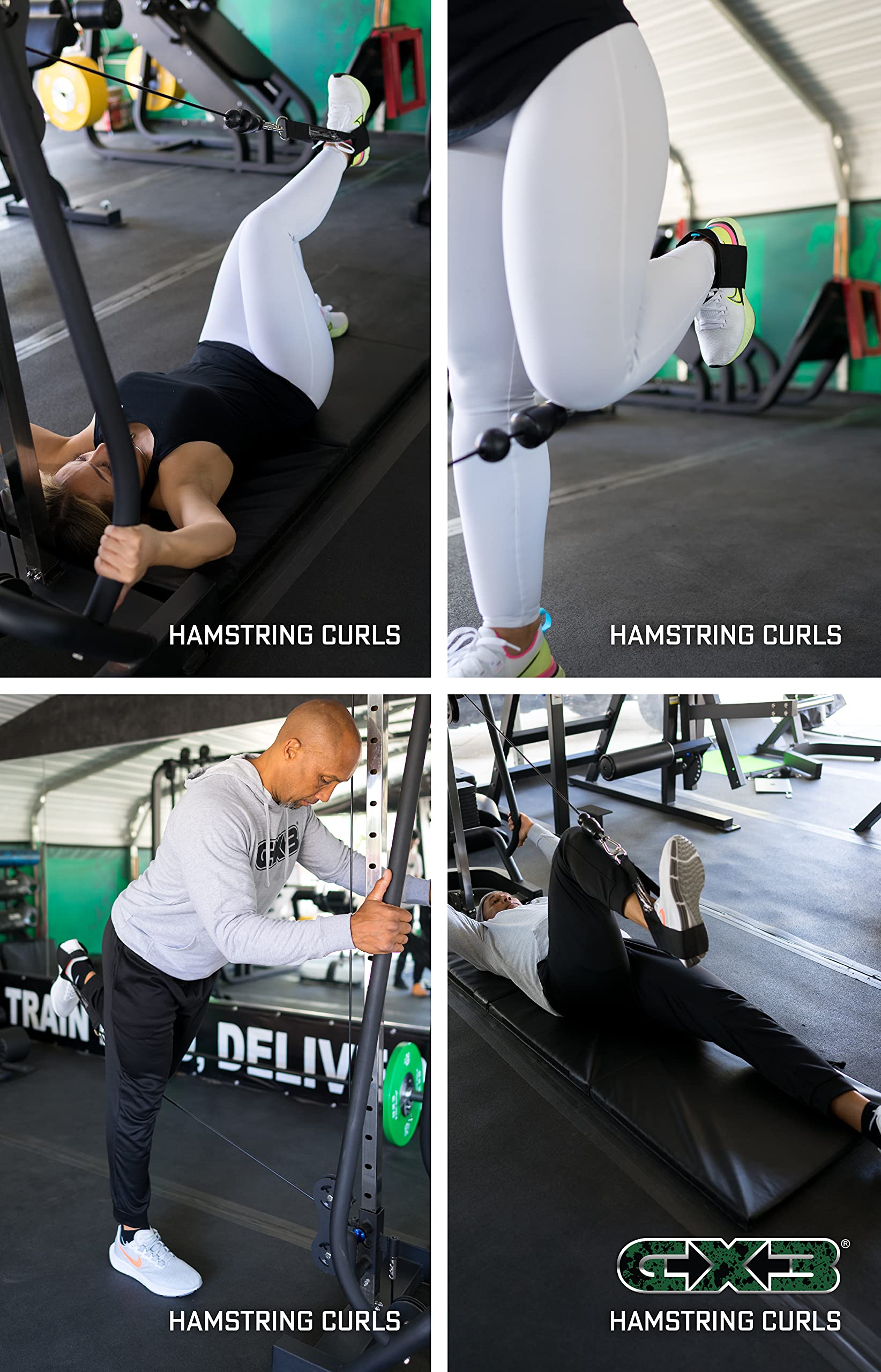 Booty Lifter for Glute Workouts - Attaches to Foot for Glute Activation - Cable Machine & Resistance Band Compatible - Lift, Shape & Strengthen Glutes - Perfect for Home Gym, Leg Day & Booty Building Routines