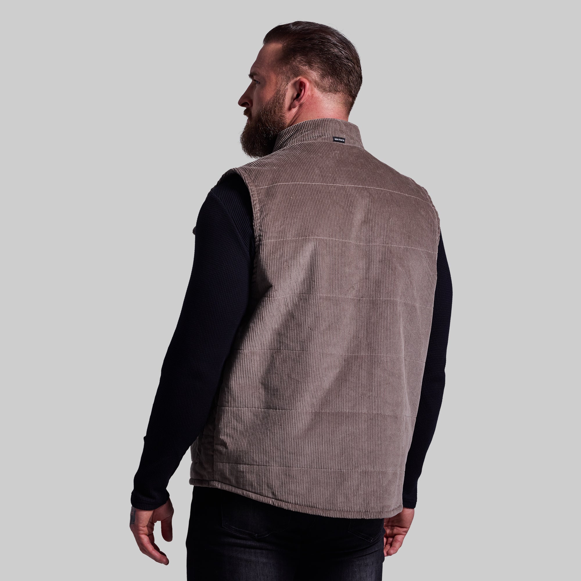 Base Camp Quilted Vest for Men & Women - Lightweight Puffer Jacket with Warm Insulation, Water-Resistant Outdoor Gear (Elephant Gray) - Perfect for Hiking, Camping & Winter Travel