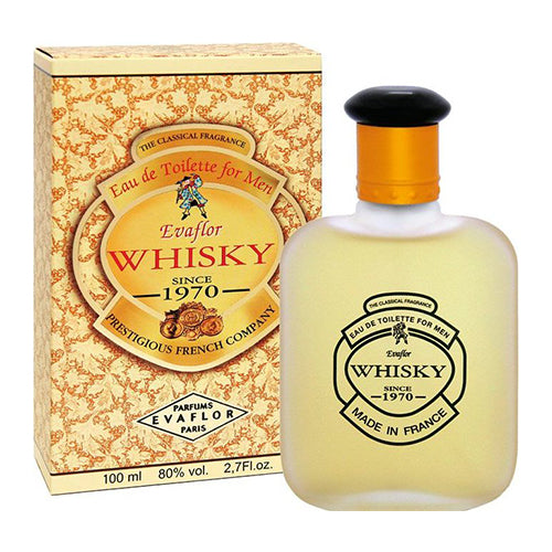Evaflor 100ml Whisky Cologne for Men - Long Lasting EDT Fragrance | Perfect for Daily Wear, Date Nights & Special Occasions