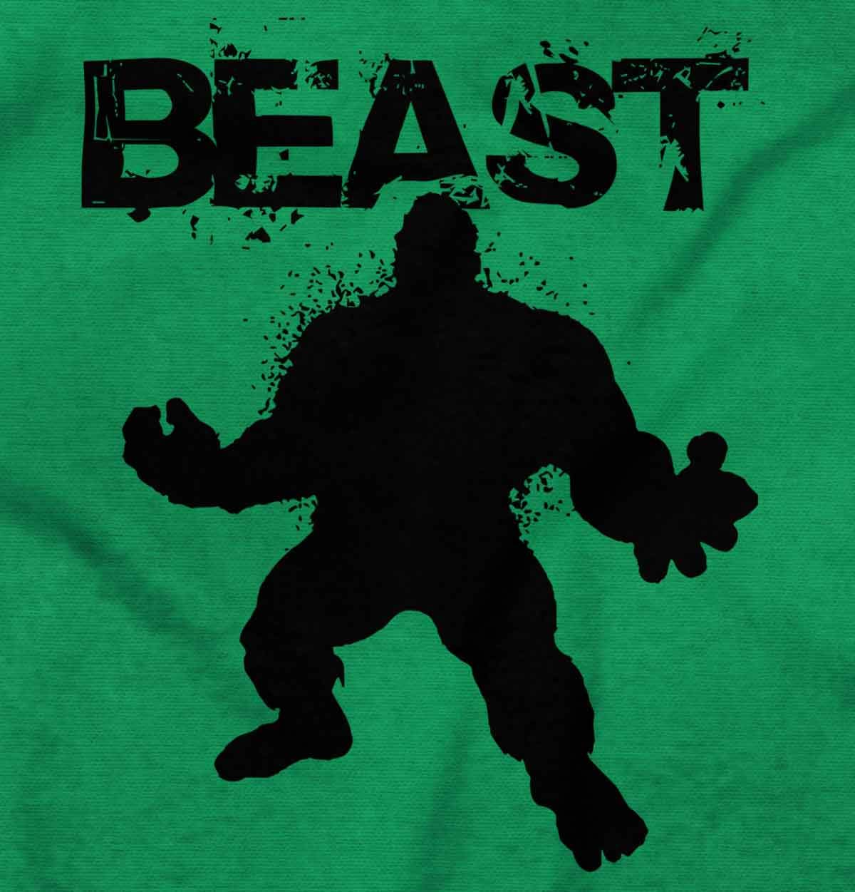 Brisco Brands Beast Gym Fitness Hoodie for Men - Premium Cotton Hooded Sweatshirt for Weightlifting, Bodybuilding & Workout | Gym Wear & Casual Streetwear